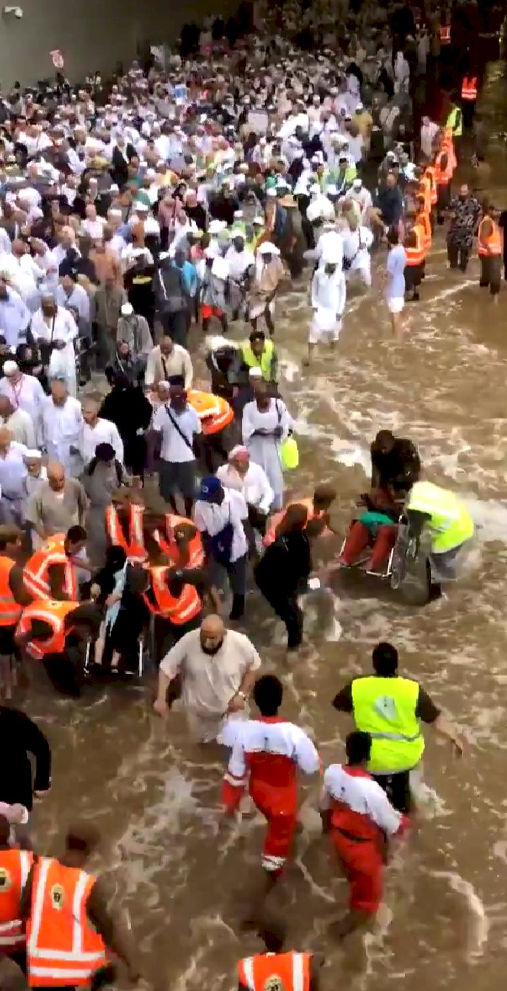 banjir di mina 2019 haji
