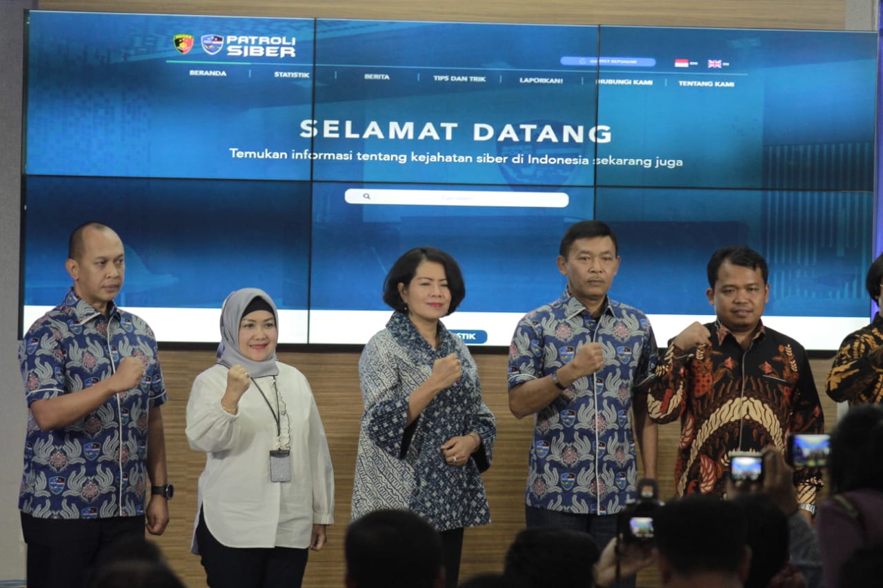 Bareskrim Polri Launching Website Patroli Siber