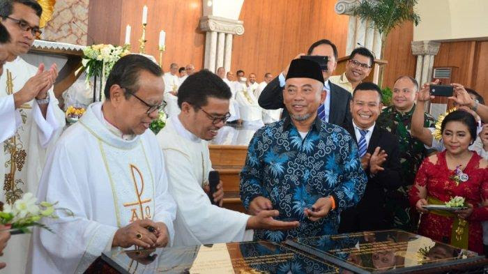 Peresmian Gereja Santa Clara di Tengah Takbir Idul Adha
