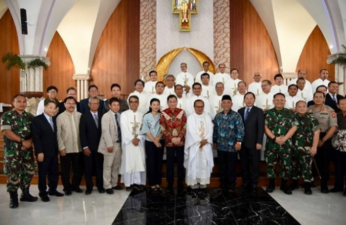 Peresmian Gereja Santa Clara di Tengah Takbir Idul Adha