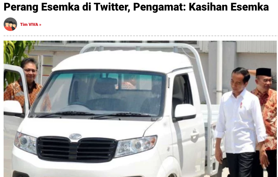  Mobil Esemka