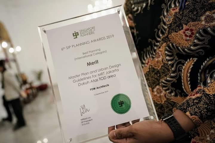 MRT Jakarta dan PDW Architects Dapat Penghargaan