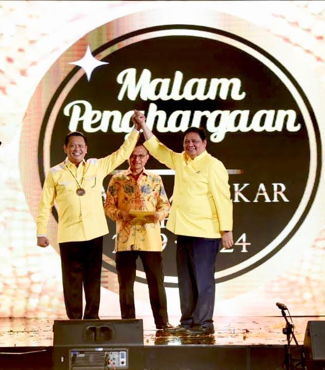 Bamsoet dan Airlangga Sepakat Bertarung Secara Demokratis