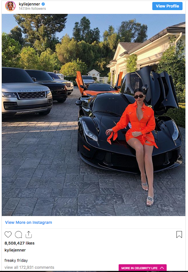 Suka Pamer Hedonisme, Kylie Jenner Dianggap Tak Peka