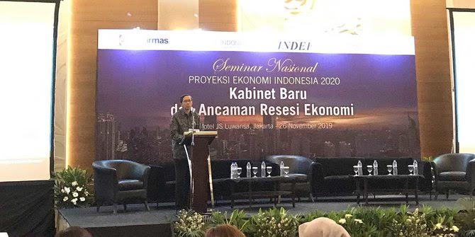 Proyeksi 2020 Indef: Ancaman Resesi Ekonomi