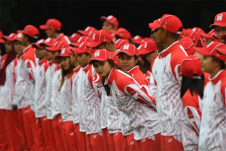 Jokowi Targetkan Kontingen Indonesia Masuk Dua Besar SEA Games 2019
