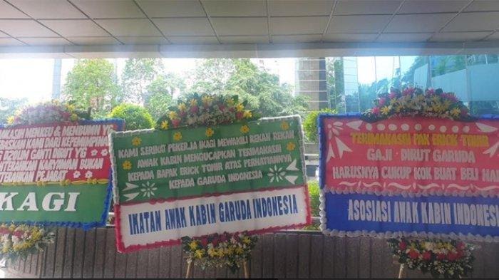 Dirut Garuda Dicopot, Sejumlah Asosiasi Penerbangan Kirim Karangan Bunga