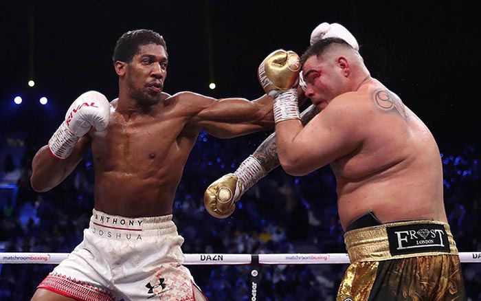 Joshua Rebut Kembali Gelar Juara Dunia Kelas Berat