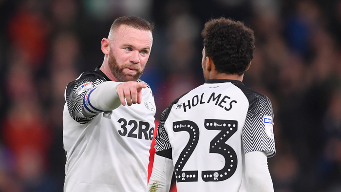 Jalani Debut Bersama Derby County, Rooney Sumbang Satu Assist