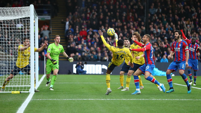 Sempat Unggul, 10 Orang Pemain Arsenal Ditahan Imbang Crystal Palace