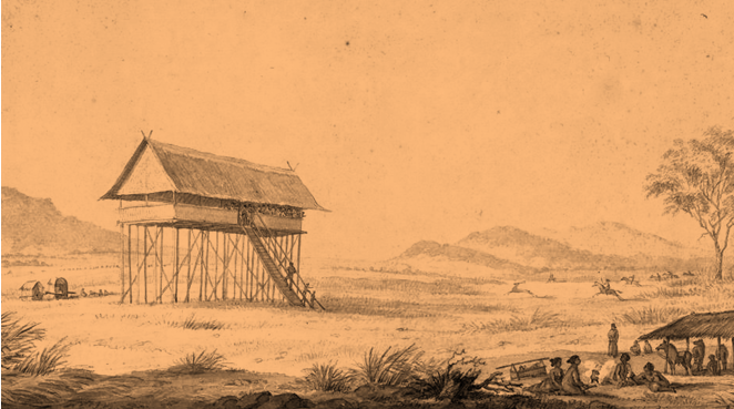 Adrianus Johannes Jan Bik, Sketsa Diponegoro dan Perburuan Rusa di Bandung