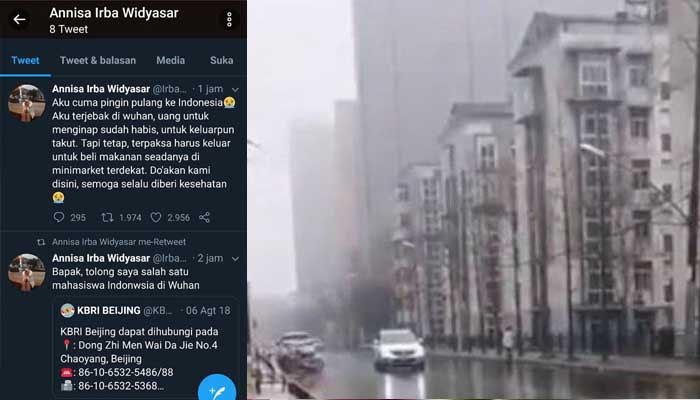 Mahasiswa RI di Wuhan Kesulitan Memenuhi Kebutuhan Sehari-hari  