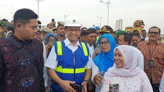 Gubernur DKI Anies Baswedan Resmikan Dua Jalan Layang di Bekasi