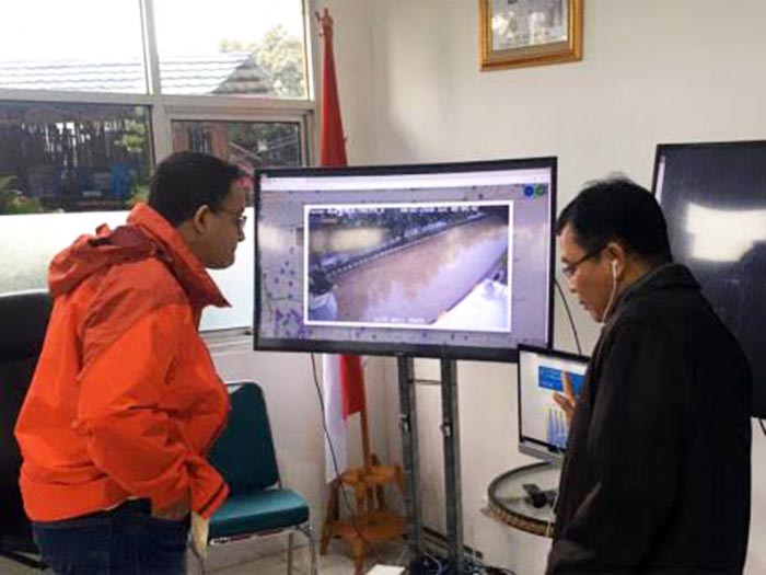 Anies Baswedan, Tinggi Muka Air di Pintu Manggarai Berangsur Turun