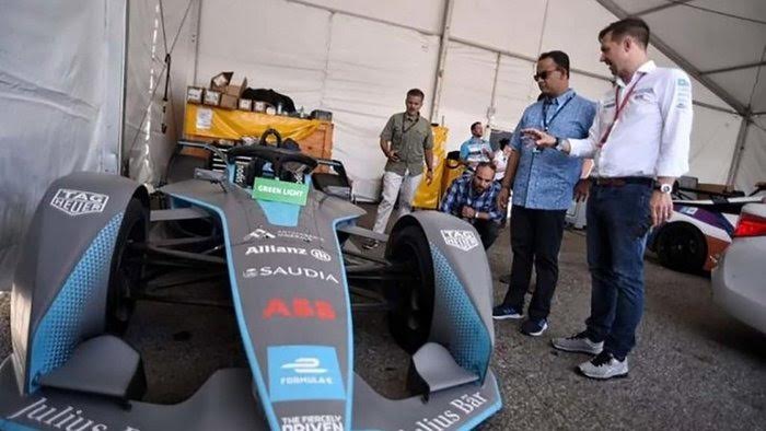 Balas Surat Mensesneg, Gubernur Anies Jelaskan Lintasan Formula E di Monas