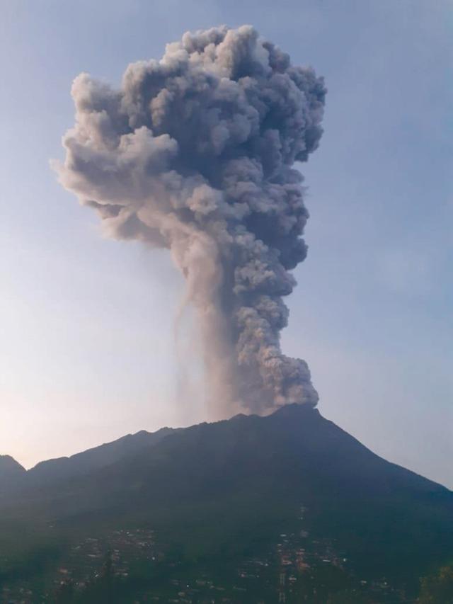 Letusan Gunung Merapi Masih Didominasi Gas