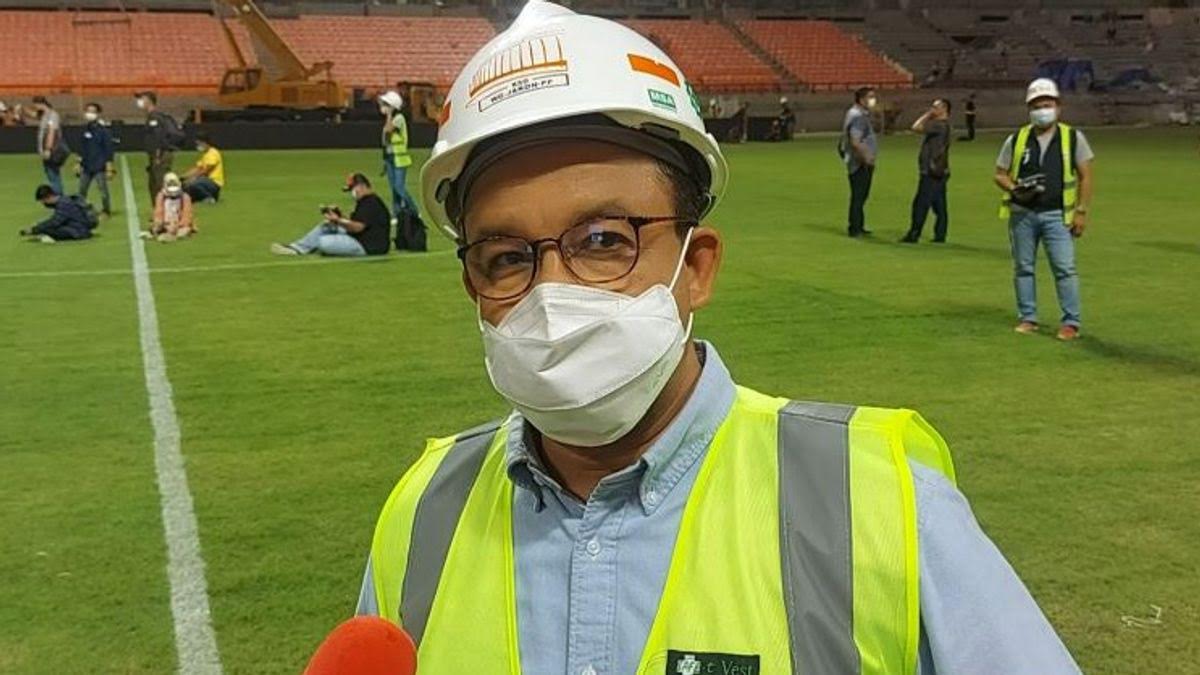 Anies Baswedan Sebut Proyek Stadium JIS Dibiayai Pajak Warga Jakarta