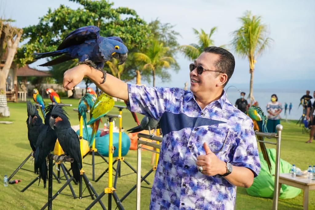 Bamsoet: Lomba Free Fly Burung Paruh Bengkok Piala Ketua MPR RI Digelar 25-26 Maret 2022