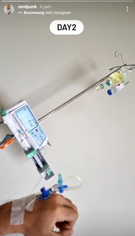 Randy Pangalila Positif Covid-19 Varian Omicron