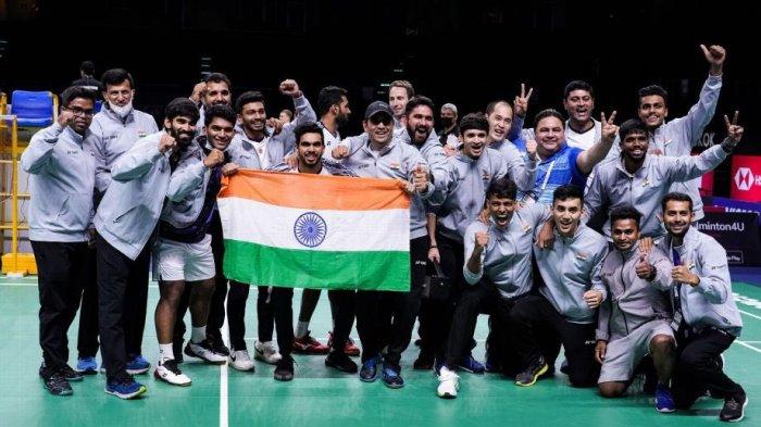 India Juara Piala Thomas 2022
