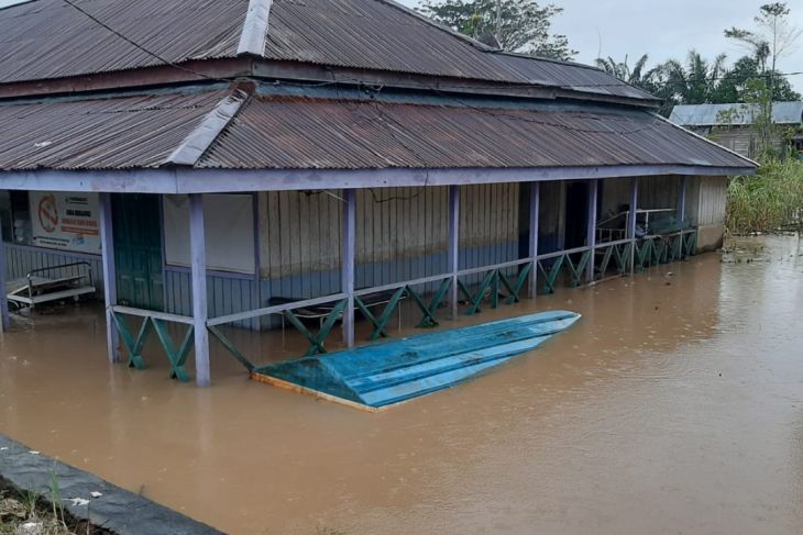 Empat Desa Terendam Banjir di Sembakung Nunukan 