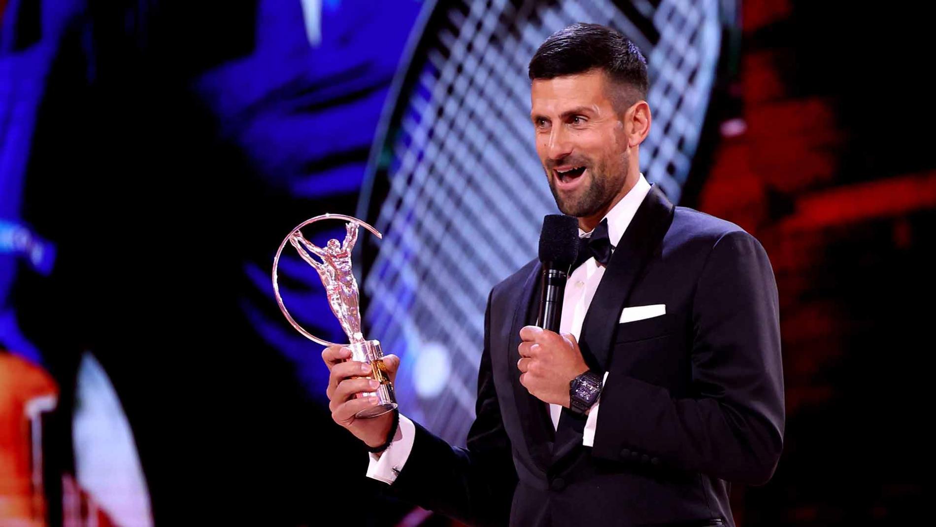 Novak Djokovic Raih Penghargaan Olahragawan Terbaik Dunia