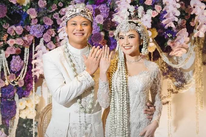 Rizky Febian dan Mahalini Resmi Menikah