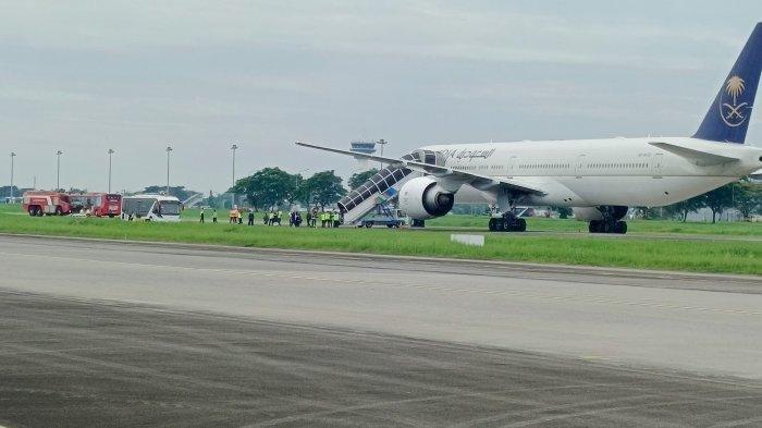  Dapat Ancaman Bom, Pesawat Saudi Airlines Mendarat Darurat di Bandara Kualanamu