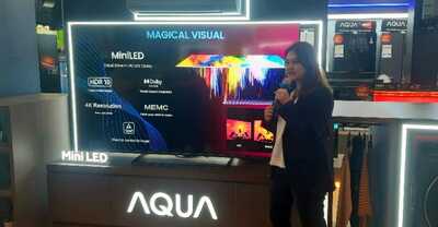 Perkuat Pasar Premium, AQUA Elektronik Rilis TV Mini-LED 4K Baru Seri M80