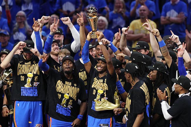 Oklahoma City Thunder Juara NBA 2025